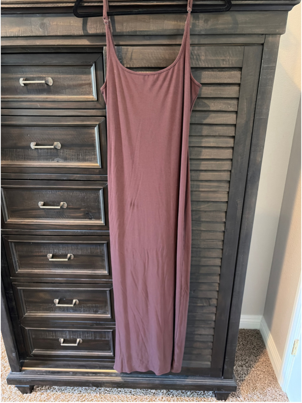 Women's Forever 21 Brown Maxi Dress Size XL